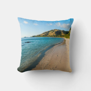 Cojín Decorativo Paisaje de playa tropical, Fiji