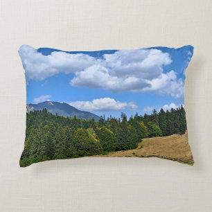 Cojín Decorativo Paisaje de pradera montañosa - Naturaleza salvaje