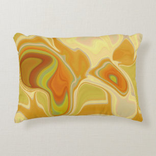 Cojín Decorativo Paisaje de sueños en oro