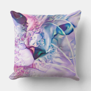 Cojín Decorativo Paisaje del gato Pastel