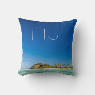 Cojín Decorativo Paisaje del lago azul, Fiji