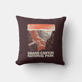 Cojín Decorativo Paisaje del Parque Nacional del Gran Cañón