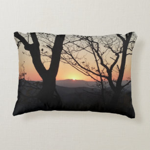 Cojín Decorativo Paisaje del Parque Nacional Shenandoah Sunset