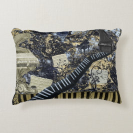 Cojín Decorativo Paisaje del teclado