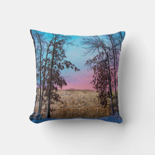 Cojín Decorativo Paisaje invernal