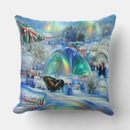 Cojín Decorativo Paisaje invernal