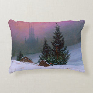 Cojín Decorativo Paisaje invernal Caspar David Friedrich