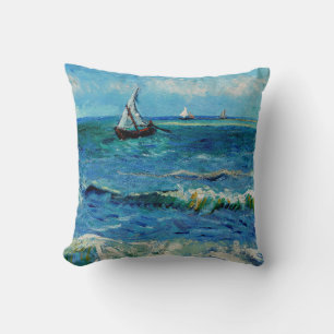 Cojín Decorativo Paisaje marino en Les Saintes-Maries Arte Fino