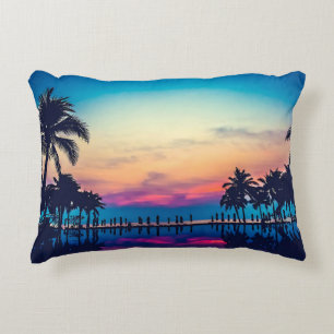 Cojín Decorativo Paisaje natural piscina palmeras-25925