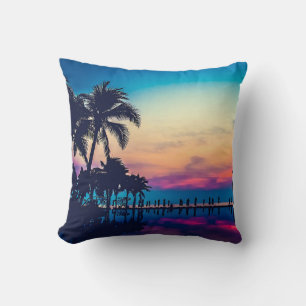 Cojín Decorativo Paisaje natural piscina palmeras-25925