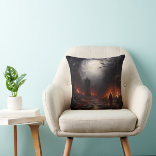 Cojín Decorativo Paisaje nocturno