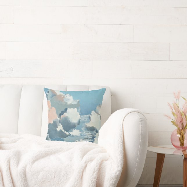 Cojín Decorativo Paisaje nublado, por Paul Nash (Sofá)