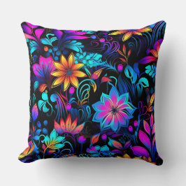 Cojín Decorativo Paisaje peatonal primático Botánico