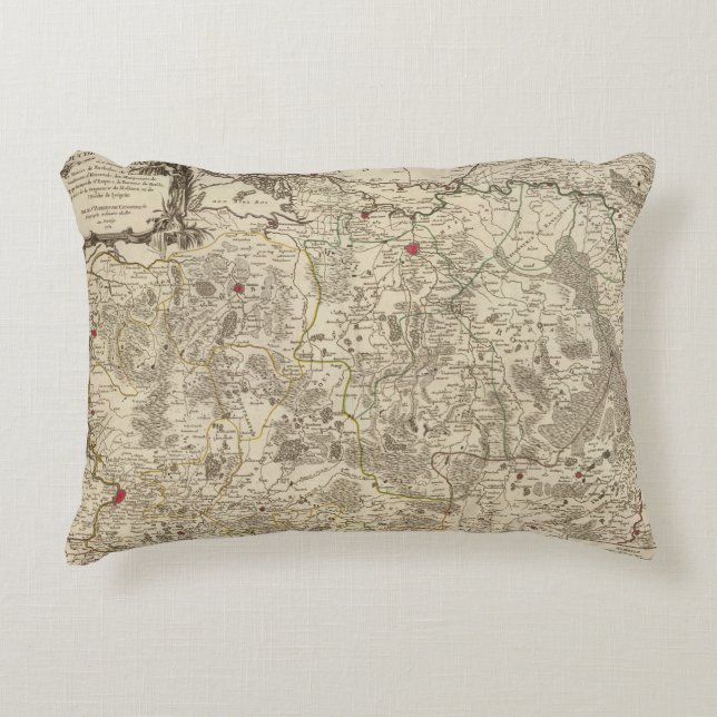 Cojín Decorativo Países Bajos y Bélgica 3 (Anverso)