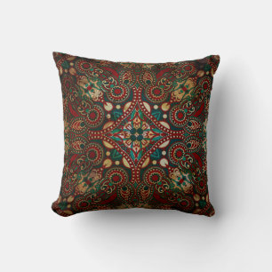Cojín Decorativo Paisley Bandanna Grunge