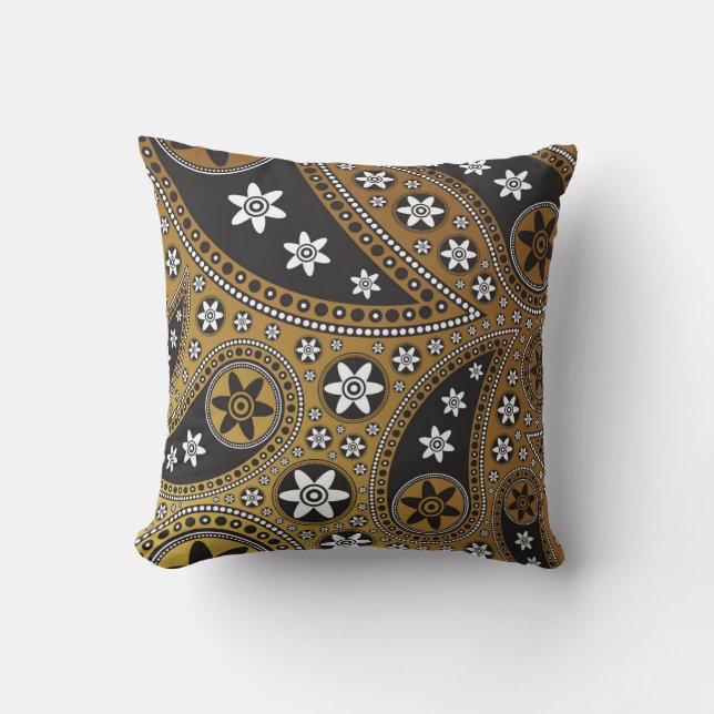 Cojín Decorativo Paisley Stars (Anverso)