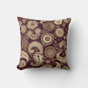 Cojín decorativo Paisley Steampunk