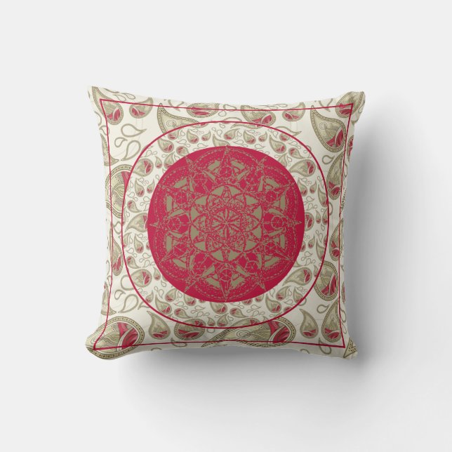 Cojín Decorativo PaisleyOfBliss - Pillow (Anverso)