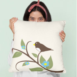 Cojín Decorativo Pájaro