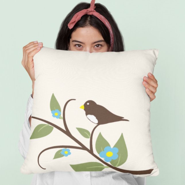 Cojín Decorativo Pájaro (Subido por el creador)
