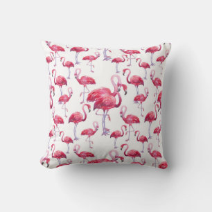 Cojín Decorativo Pájaro acuático Flamingo Exótico