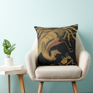 Cojín Decorativo Pájaro Audsley Mythical Howo: Fénix japonés de 188