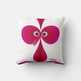 Cojín Decorativo Pájaro bobo rosa