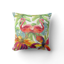 Pájaro Flamingo Tropical Rosa