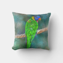 Cojín Decorativo Pájaro loro 80