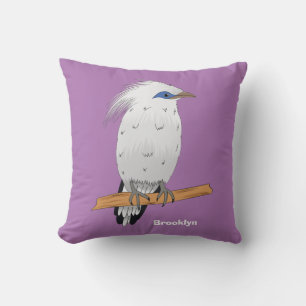 Cojín Decorativo Pájaro tropical exótico de Bali Mina