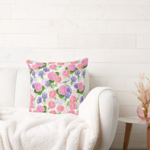 Cojín Decorativo Pájaro y flores