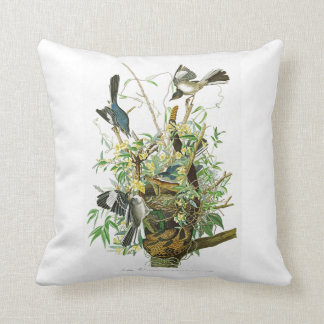 Cojín Decorativo Pájaros de John James Audubon del pájaro que