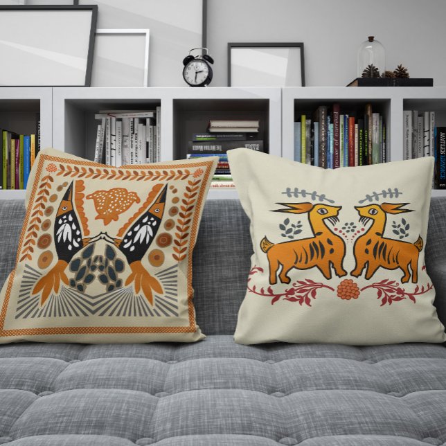 Cojín Decorativo Pájaros en armonía (Subido por el creador)