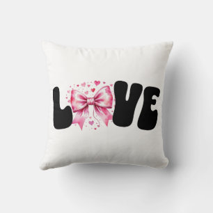 Cojín Decorativo Palabra de amor Coquette Bow