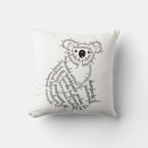 Cojín Decorativo Palabra mundial Koala Pillow