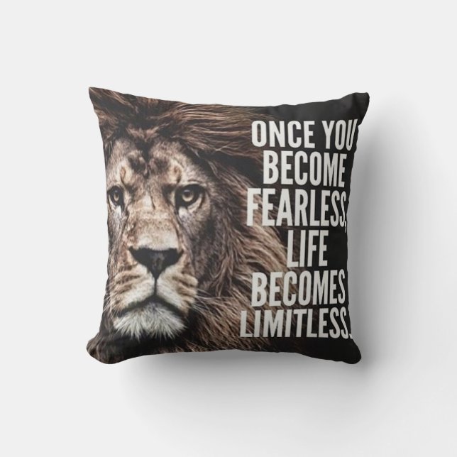 Cojín Decorativo Palabras motivacionales (Anverso)