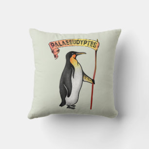 Cojín Decorativo Palaeeudyptes Extinct Penguin