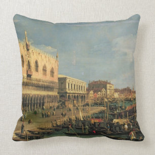 Cojín Decorativo Palazzo Ducale y el degli Schiavoni, Venic de Riva