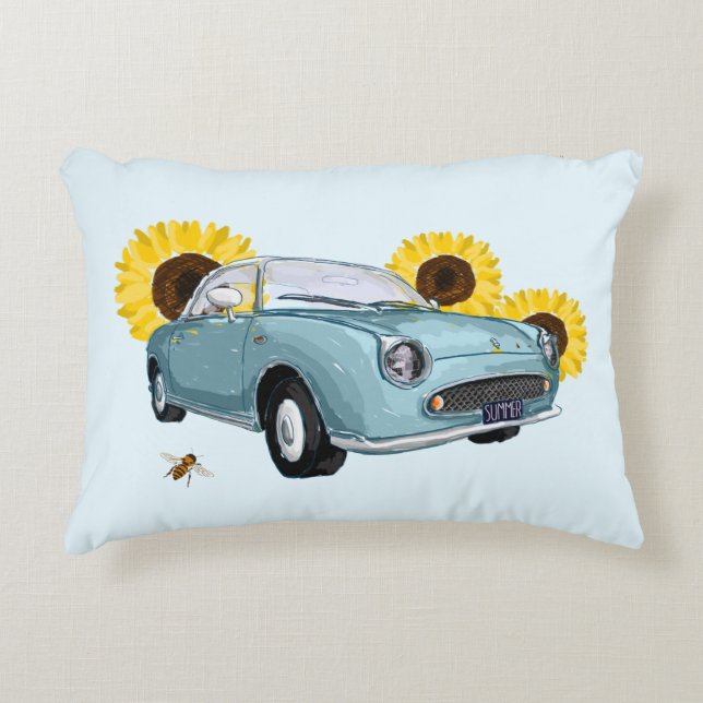 Cojín Decorativo Pale Aqua Figaro accent pillow (Anverso)