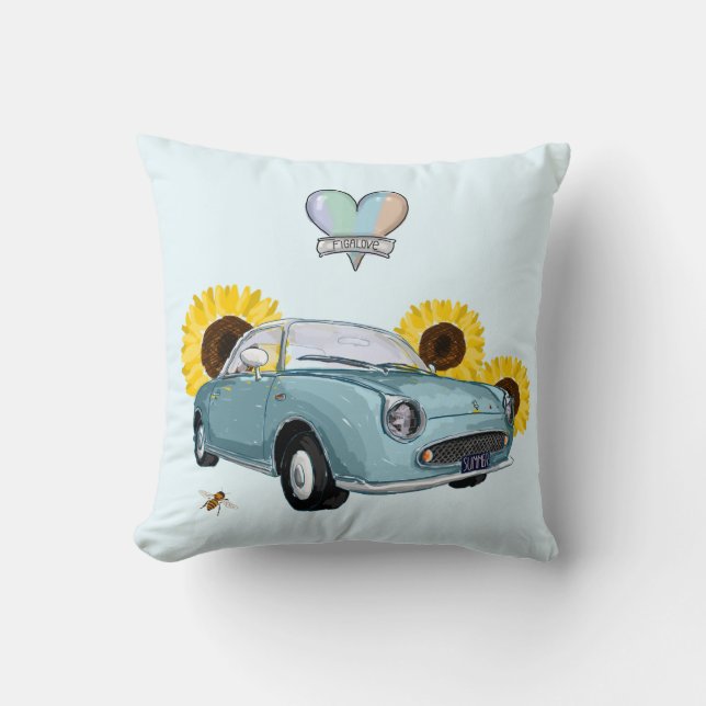 Cojín Decorativo Pale Aqua Figaro pillow (Anverso)