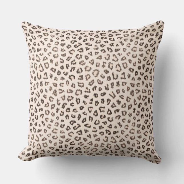 Cojín Decorativo Pale Leopard Cushion (Anverso)