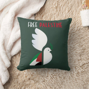 Cojín decorativo palestino libre - Decoración del 
