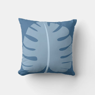 Cojín Decorativo Palm Leaf Ocean Beach Olas Pilares Tropicales