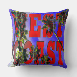 Cojín Decorativo "Palm Sky: Costa Oeste" Pillow