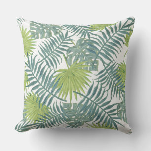 Cojín Decorativo Palm Tree Fronds Pintando Hawaian