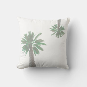 Cojín Decorativo Palm Tree Pastel Verde Tropical