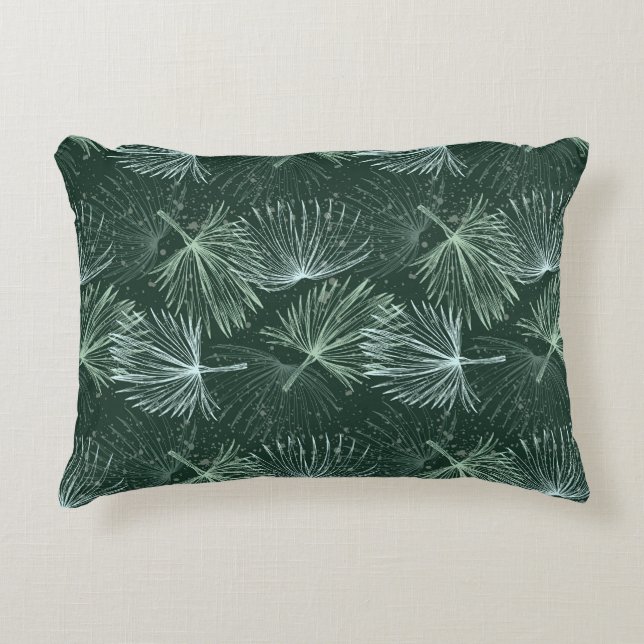 Cojín Decorativo Palmas Tropicales (Anverso)