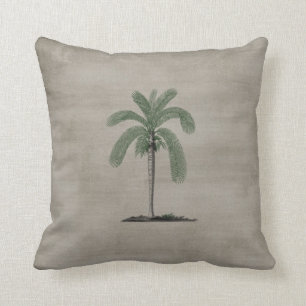 Cojín Decorativo Palmera del vintage