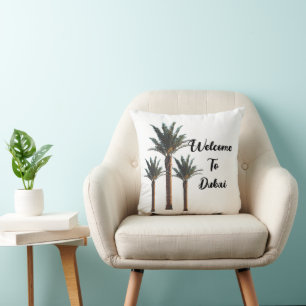 Cojín Decorativo Palmera Personalizada