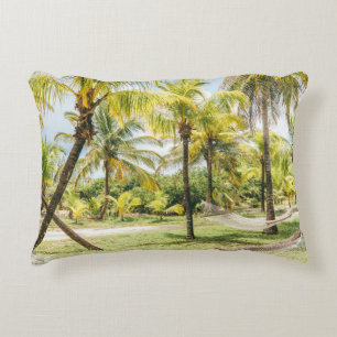 Cojín Decorativo Palmera por la mañana